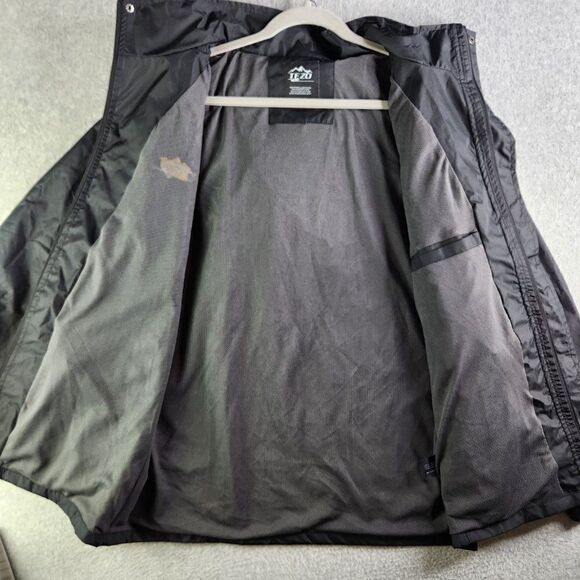 Tezo Ski Jacket Mens M Black Focus On Waterproof Windproof Durable Breathable - Picture 6 of 16